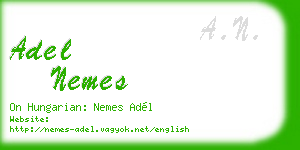 adel nemes business card